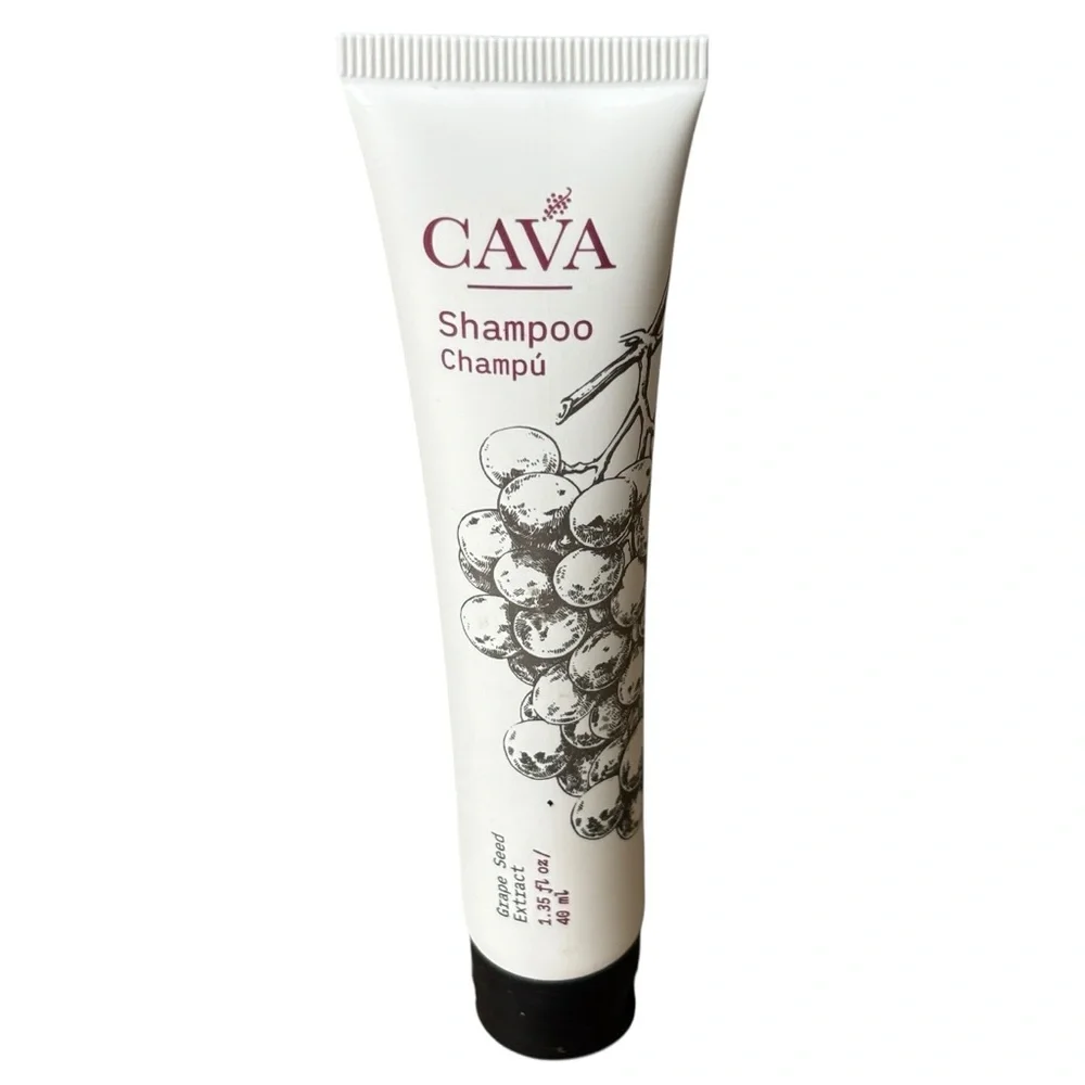 Cava Shampoo Travel Size Grape Seed Extract 1.35 fl oz